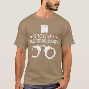 Camiseta Grooms Batchelor Party Funny 