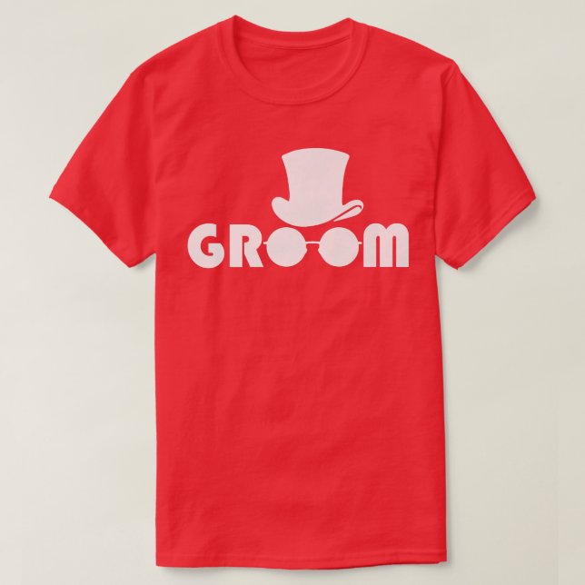 Camiseta Grooms Crew Groomsman Bachelor 1053 (Diseño del anverso)
