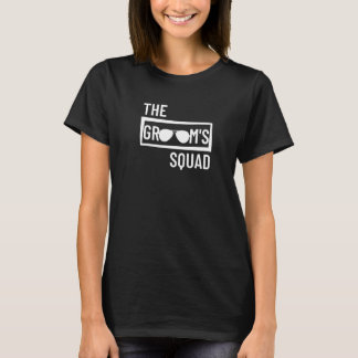 Camiseta Groom's Squad Wedding Best Man Bachelor Party Groo