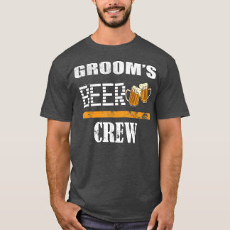Camiseta Groomsmen Beer Team Wedding Groomsmen Grooms Crew
