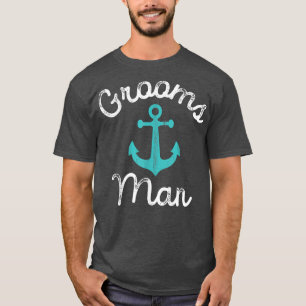 Camiseta Groomsmen Nautical Gift Idea Boda Favor Grooms