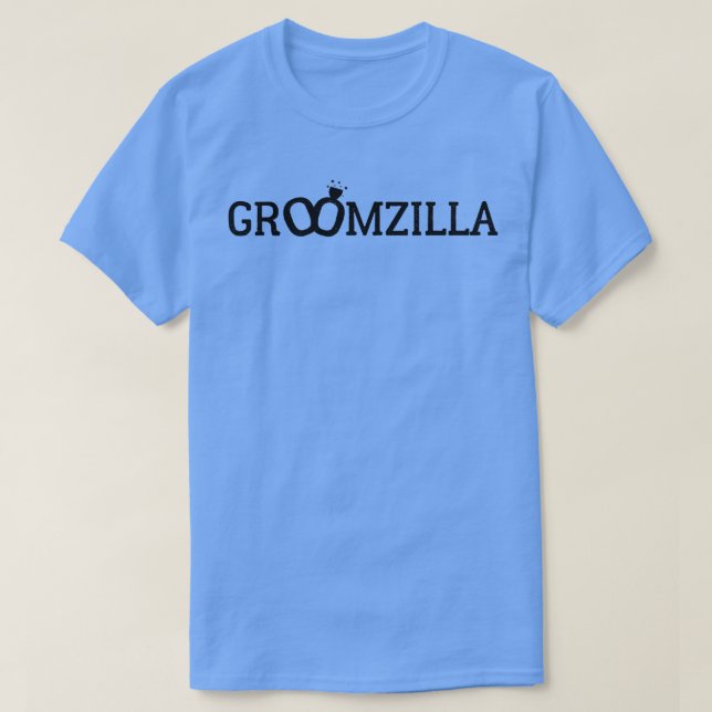 Camiseta Groomzilla  (Diseño del anverso)