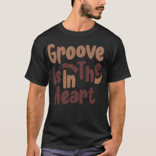 Camiseta Groove Está En La Vintage Del Corazón