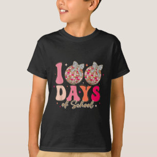 Camiseta Groovy 100 Días De Coqueta Escolar, Dura 100 Días