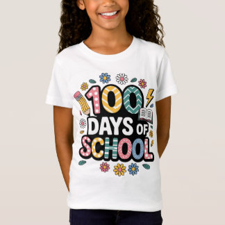 Camiseta Groovy 100 Días de Escuela