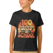 Groovy 100th Day of School Design - Escuela de Vin