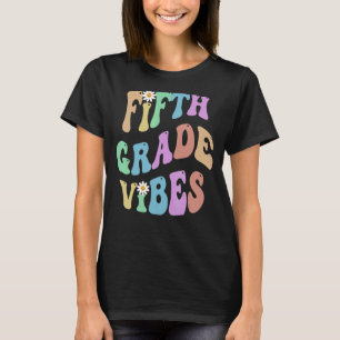 Camiseta Groovy 5º GRADO VIBES Profesor de escuela QUINTO G