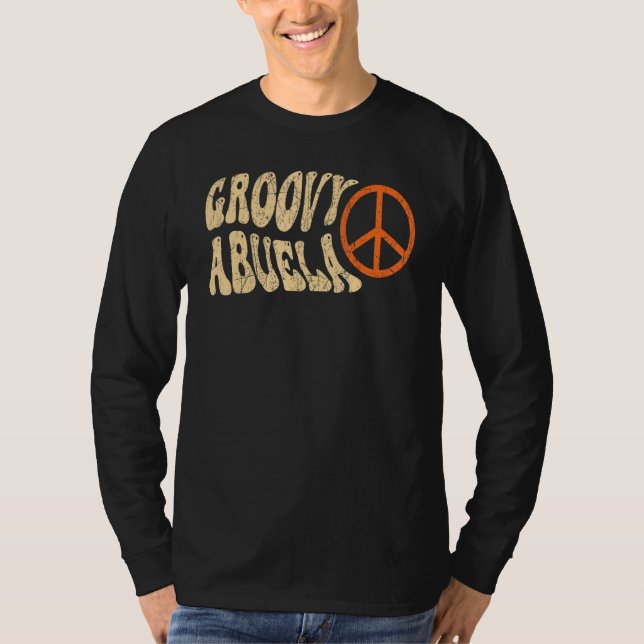 Camiseta Groovy Abuela 70s Aesthetic Nostalgia 1970's Mexic (Anverso)