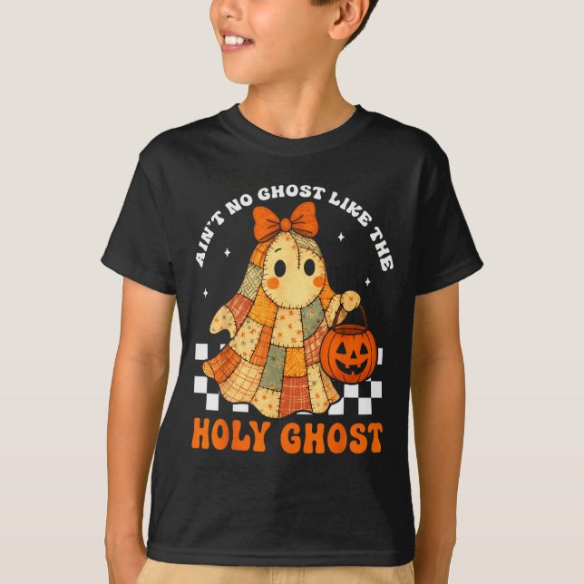 Camiseta Groovy Ain’t No Ghost Like The Holy Christian Hall (Anverso)