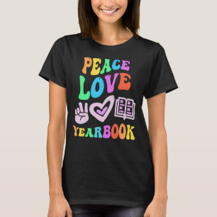 Camiseta Groovy Ba, profesora editora de retro de PEACE LOV