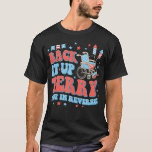 Camiseta Groovy Back Up Terry Lo Puso En Fuego Inverso 4T