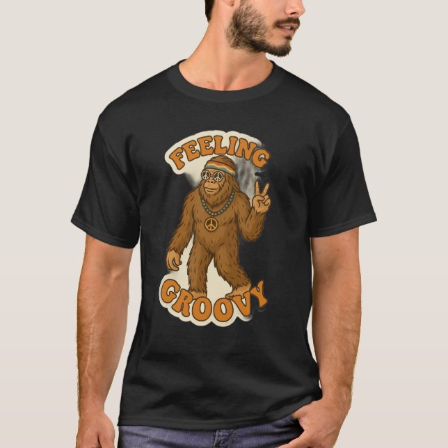 Camiseta Groovy Bigfoot Tshirt (Anverso)