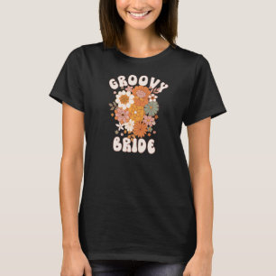 Camiseta Groovy Bride Retro Bachelorette