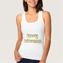 Camiseta Groovy Bridesmaid