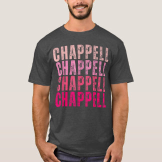Camiseta Groovy Chappell First Name Personalized Chappellee