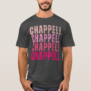 Camiseta Groovy Chappell Nombre Personalizado Chappellee