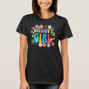 Camiseta Groovy Chica Retro 70's Style Birthday Funky de lo