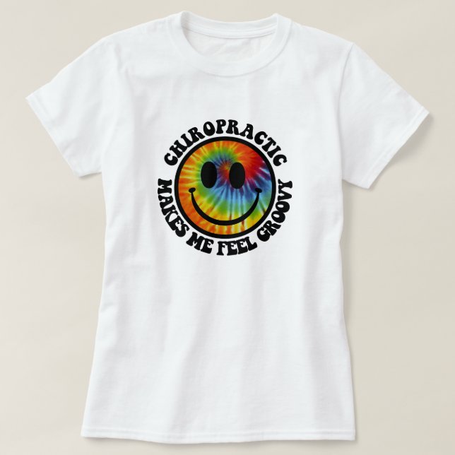 Camiseta Groovy Chiropractic (Diseño del anverso)