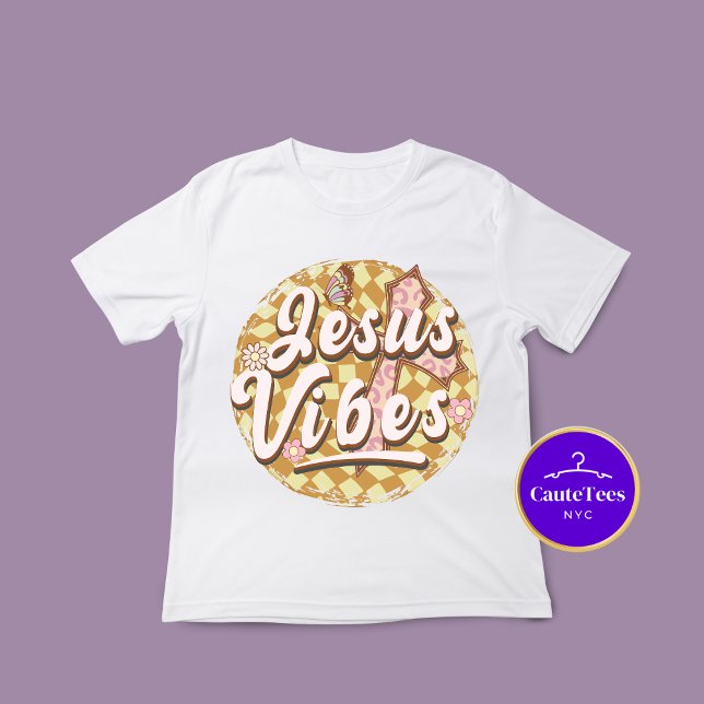 Camiseta Groovy Christian Jesus Vibes (Subido por el creador)