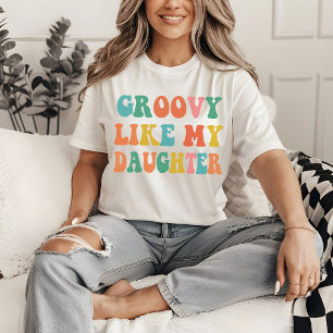 Camiseta Groovy Como Mi Hija, Madre e Hija