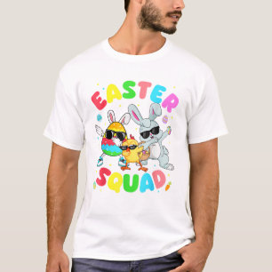 Camiseta Groovy Conejo Divertido Huevo Pollito Pascua Equip