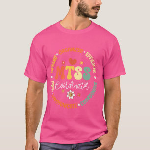 Camiseta Groovy Coordinador de MTSS Consejero Escolar Ps