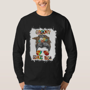 Camiseta Groovy desde 1934 Moño Desordenado Cadera Retro 60