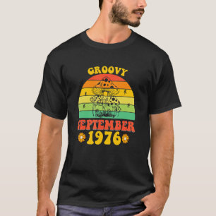 Camiseta Groovy Desde Septiembre De 1976