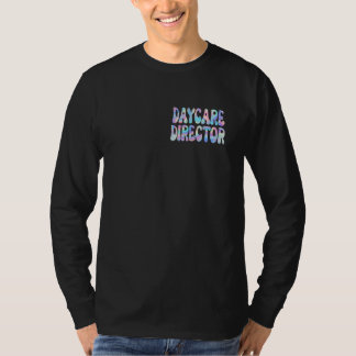 Camiseta Groovy, director de guardería, vuelve a la escuela