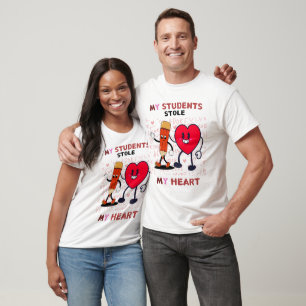 Camiseta Groovy El día de San Valentín para profes