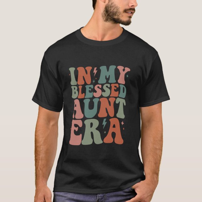 Camiseta Groovy en mi bendita era de la tía bendecida tía g (Anverso)