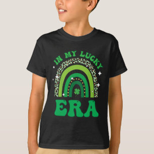 Camiseta Groovy En Mi Era Afortunada Día De San Patricio Tr