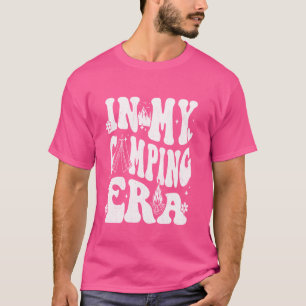 Camiseta Groovy En Mi Era De Camping Mujeres De Camperas De
