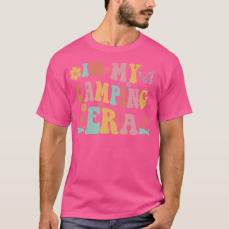 Camiseta Groovy En Mi Era De Camping Mujeres De Camperas De
