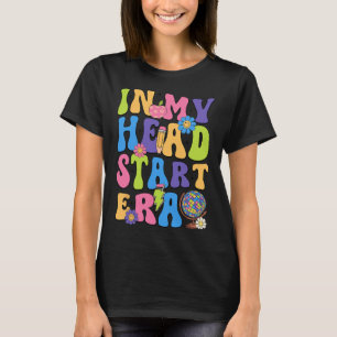 Camiseta Groovy En Mi Era De Head Start Primer Día De