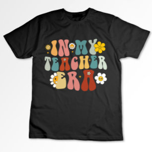 Camiseta Groovy En Mi Era De Maestra Regreso A Clases Maest