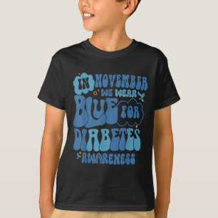 Camiseta Groovy En Noviembre Usamos Conciencia Sobre La Dia
