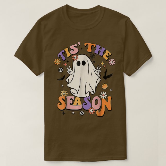 Camiseta Groovy Este Es El Fantasma De La Calabaza De Tempo (Diseño del anverso)