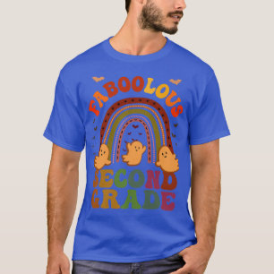 Camiseta Groovy FABOOLOUS 2ND GRADE TEACHER Costume This Is