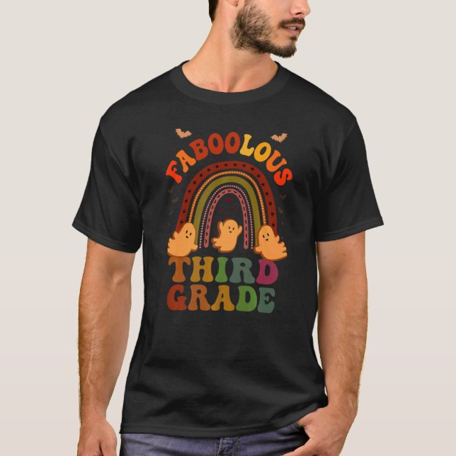 Camiseta Groovy FABOOLOUS 3.ᵉʳ GRADE PROFESOR (Anverso)