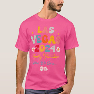 Camiseta Groovy Family Vacation Las Vegas 2024 Fam coincide