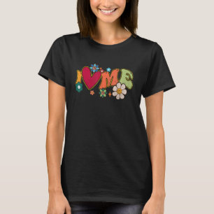 Camiseta Groovy Florals Mujeres que me amo