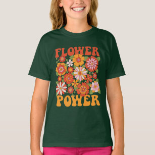 Camiseta Groovy Flower Power Graphic