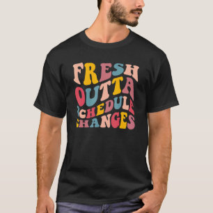 Camiseta Groovy Fresco fuera del horario cambia Asesor Esco