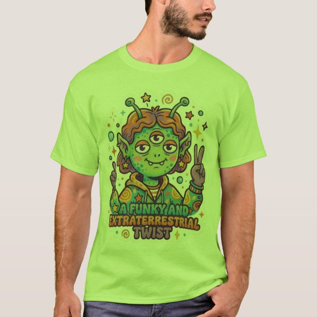 Camiseta Groovy Galáctica (Anverso)
