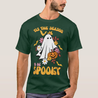 Camiseta Groovy Ghost Famoso Temporada Este Es La Temporada