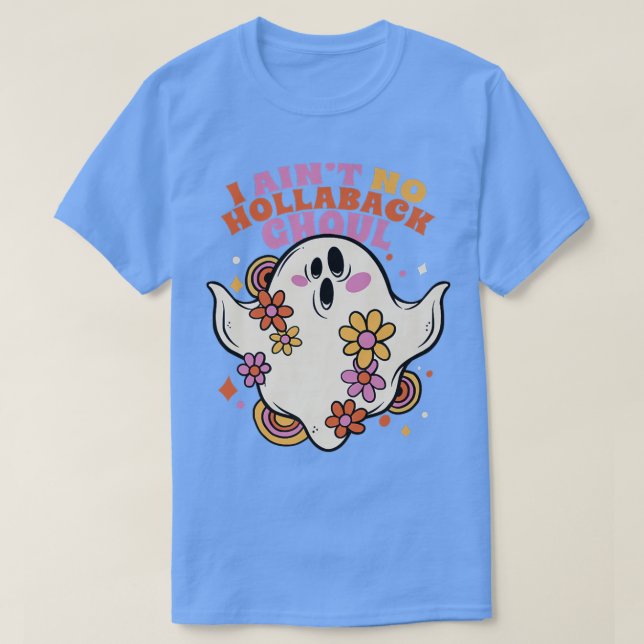 Camiseta Groovy Ghost no es nada de Hollaback (Diseño del anverso)