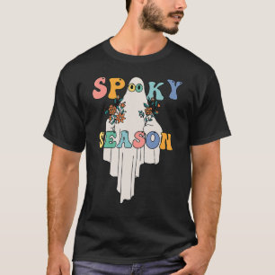 Camiseta Groovy Ghost Spooky Season