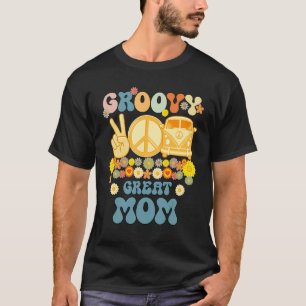Camiseta Groovy Gran Mamá Retro Familia Combinada Baby Show