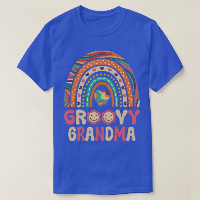 Camiseta Groovy Grandma 60000000000000000000000000000000000 (Diseño del anverso)